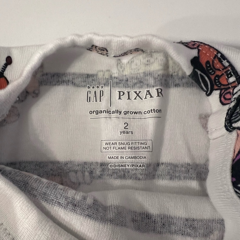 Baby Gap Toy Story Striped Pajamas - Picture 2 of 2
